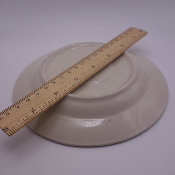 Set of Four(4) 8 Inch Plates and Set of Eleven(11) 6.5 Inch Plates with Blue Rim - Picture 12 of 12